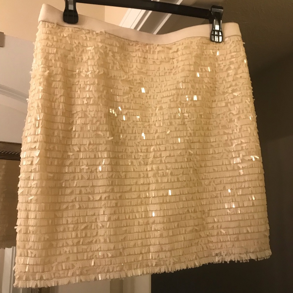 Sequin mini skirt